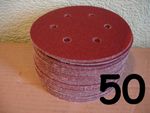 150mm sanding discs 6 Hole 6 inch 40 - 3000 Grit  Pads   PACK OF 10 £6.99