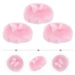 3Pcs Reusable Pink Round Puff Baby Powder Puff for Talcum and Heat Powder