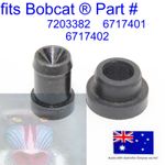 fits Bobcat Fuel Tank Drain hole Bung Steel Plug Grommet 7203382 6717401 6717402