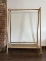 John Lewis £700 Solid Oak Clothes Rail