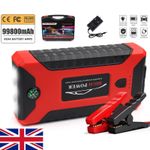 Car Jump Starter 99800mAh 12V Pack Booster Battery Charger Emergency Power Bank
