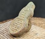 Antique Chinese Bronze Seal in the Shape of a Gourd - Natural Patina #4305