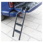 90cm/35in Universal Pickup Truck Tailgate Folding Foot Step Ladder Extension Kit