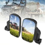 For Polaris Ranger RZR XP Crew 570 800 900 1000 UTV Rear View Side Mirrors Set
