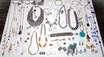 Vintage - Now JEWELRY Resale Lot Of 48 Designer & Signed Pieces