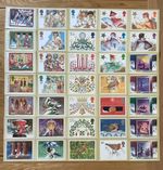 Phq - 71,98,166,48,175,88,114, Seven Sets Of 5 Cards Depicting Xmas.