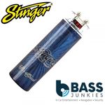 Stinger SPC111 Blue 1 Farad 20V Car Amplifier Digital Power Cap & LED Display