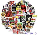 50 x RockNRoll Rock and Roll Punk Music Band Rockstar Stickers