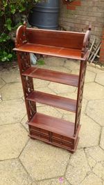 Wot Not Solid Mahogany