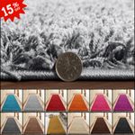 Fluffy Rugs Large Shaggy Rug Bedroom Living Room Anti Slip Soft Carpet Floor Mat