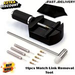 Watch Link Remover Tool Kit Strap Band Pin Adjuster Repair Set UK Seller