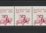 US PNC EFO Stamps: #2125 Star Route Truck: PNC7 #1  AT TOP!  MNH