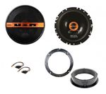 Skoda Fabia Front Door Speaker Upgrade Kit Edge EDST216 Coaxial 120w 165mm 6.5"