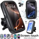 360° Bicycle Motor Bike Waterproof Phone Stand Case Mount Holder For All Mobile
