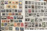 1930-1954 ECUADOR MINT AND USED STAMPS ON ALBUM PAGE SHORT SET XMAS GIFT GRANDPA
