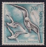 MONACO 1955-58 Air 200f Herring Gulls Perf 13 SG 509a Used (CV £275)