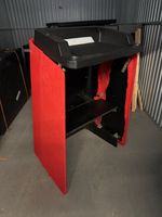 SICO System DJ Booth Black & Red Event Counter Professional