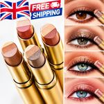 3 Gradient Colors in 1 Eye shadow Creamy Glitter Eye Shadow Stick Long Lasting