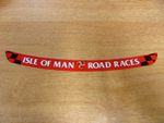 Isle of Man Road Races - TT Visor Decal Sticker - RED