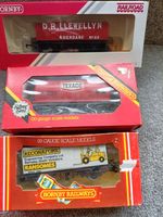 Hornby Wagons OO Gauge 3 in total Texaco,ransomes and DR Llewellyn all boxed