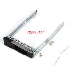 10X for Dell X7K8W GEN14 Poweredge R640 R740 R740xd R940 3.5" HDD Tray Caddy