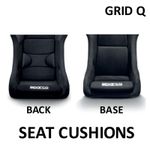 Sparco Seat Cushions for GRID Q Racing Seat to Improve Comfort and Fit
