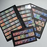 GB Commonwealth 1945 Complete Victory Stamp Sets 164 Stamps - Mint MNH