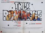 TRUE ROMANCE - TARANTINO / SLATER / SCOTT / ARQUETTE - RARE STYLE B MOVIE POSTER