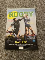 2022 RUGBY CLUB MAGAZINE MAG ISSUE 92 INC HOLT CAMBERLEY BLETCHLEY FINCHLEY
