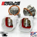 o2 Oxygen Lambda Sensor Eliminator Plugs Kit KTM 990 SUPER DUKE / DUKE R 05-2013