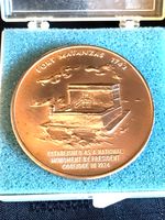Fort Matanzas 1742 Medal Established as National Monument in 1924