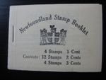 NEWFOUNDLAND 1932 Sc. #4a (184a, 186a (3), 187a) mint MNH stamp booklet!