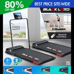BLACK LORD 4-in-1 Treadmill Incline LED Remote Foldable Under Desk Walking Pad