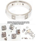 Choose 2 or 4 Small Brilliant-Cut Natural Diamonds 1mm or 1.25mm Excellent Value