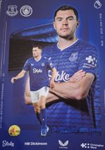 Everton V Manchester City Programme 4.5.2026