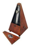 Antique Vintage Maelzel Metronome Made in Germany - Working!