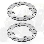 2x Front / Rear Brake Disc Rotor For Can-Am Outlander 450 500 570 650 800R 1000