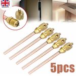 Versatile Copper Access Valves Set for Air Conditioner Refrigeration 5Pcs