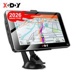 7" Truck Sat Nav HGV Lorry LGV 2026 UPDATED UK Europe Maps POIs Keyfuels Laybys