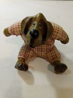 Vintage "Barker" Russ Berrie Kathleen Kelly dog #2617 Fabric & Resin