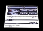 Custom Decal for 8466 Replacement Sticker for 8466