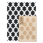 MOROCCAN reusable PLASTIC Wall STENCIL Template 65x95cm Seamless Allover / OASIS
