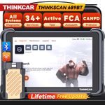 Thinkscan 689BT OBD2 Scanner All Systems Diagnostic Tool CANFD&DOIP Free Update