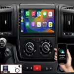 For Peugeot Boxer 2011-2022 Apple CarPlay Android 15 Car Stereo Radio GPS WIFI