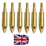 Archery Whistle Arrowhead Shooting Copper Points Signal Screw Arrow Tip Practice
