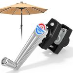 Outdoor Patio Umbrella Crank Handle Replacement Durable Plastic Metal Part