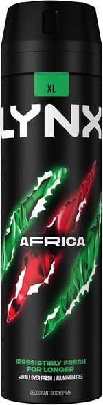Lynx Africa Body Spray 200 ml