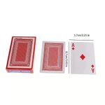 Poker 57X87Mm Waterproof Folding 54 Cards PVC Poker King Deck Poker Adult Soha B
