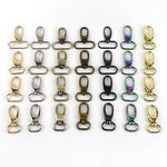 Bag Clasps Lobster Swivel Trigger Clips Snap Hook for Strapping Purse 19 25 32