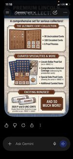 The Ultimate Lincoln Cent Collection With A Beautiful Mixture Of Different Items